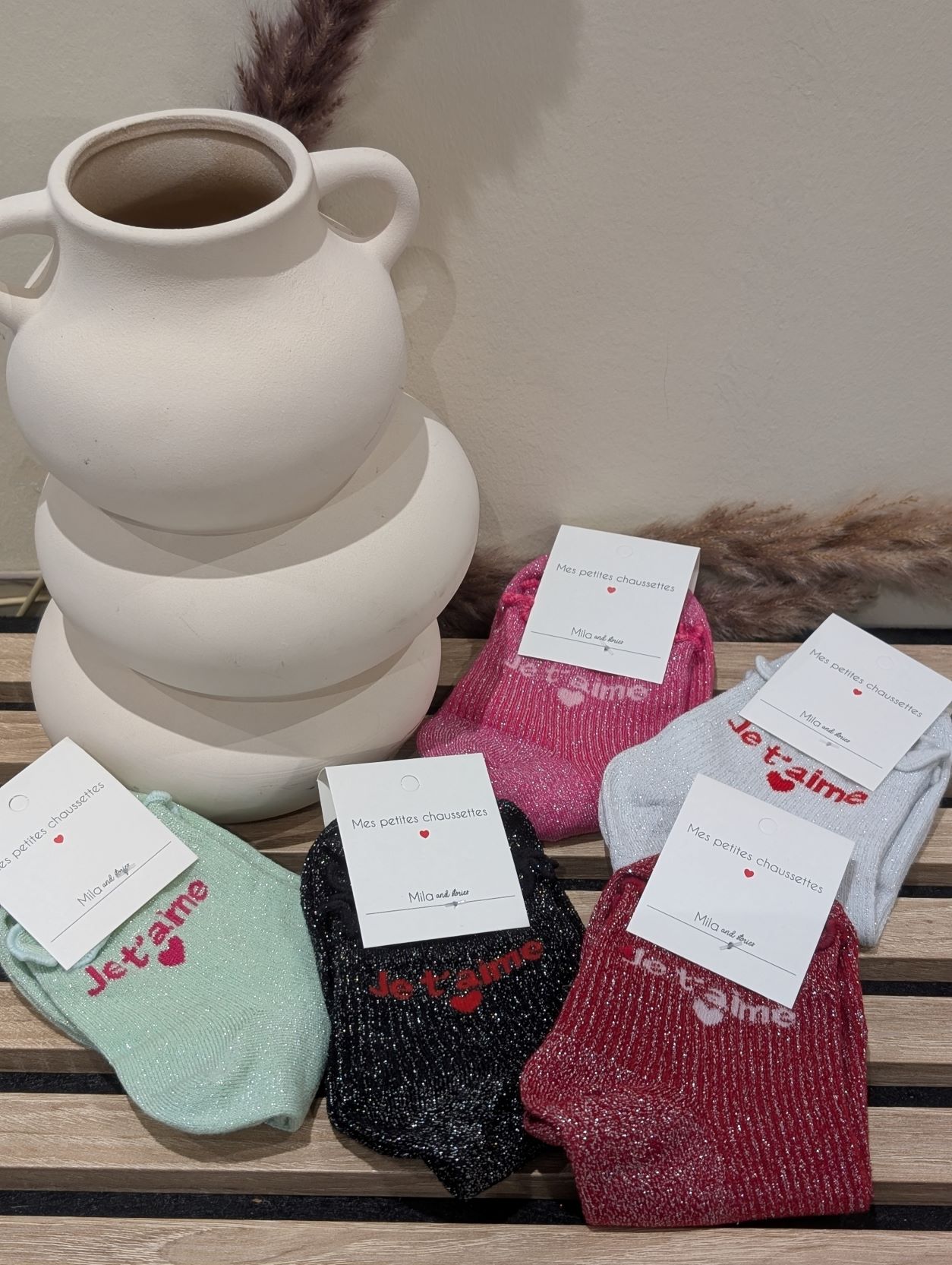 Chaussettes Je t'aime