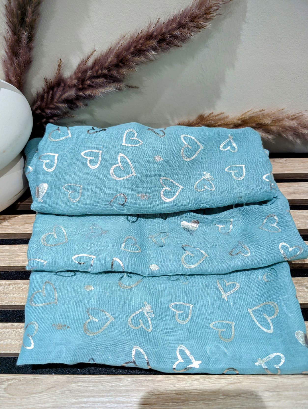 Foulard Valentine's Menthe – Image 2