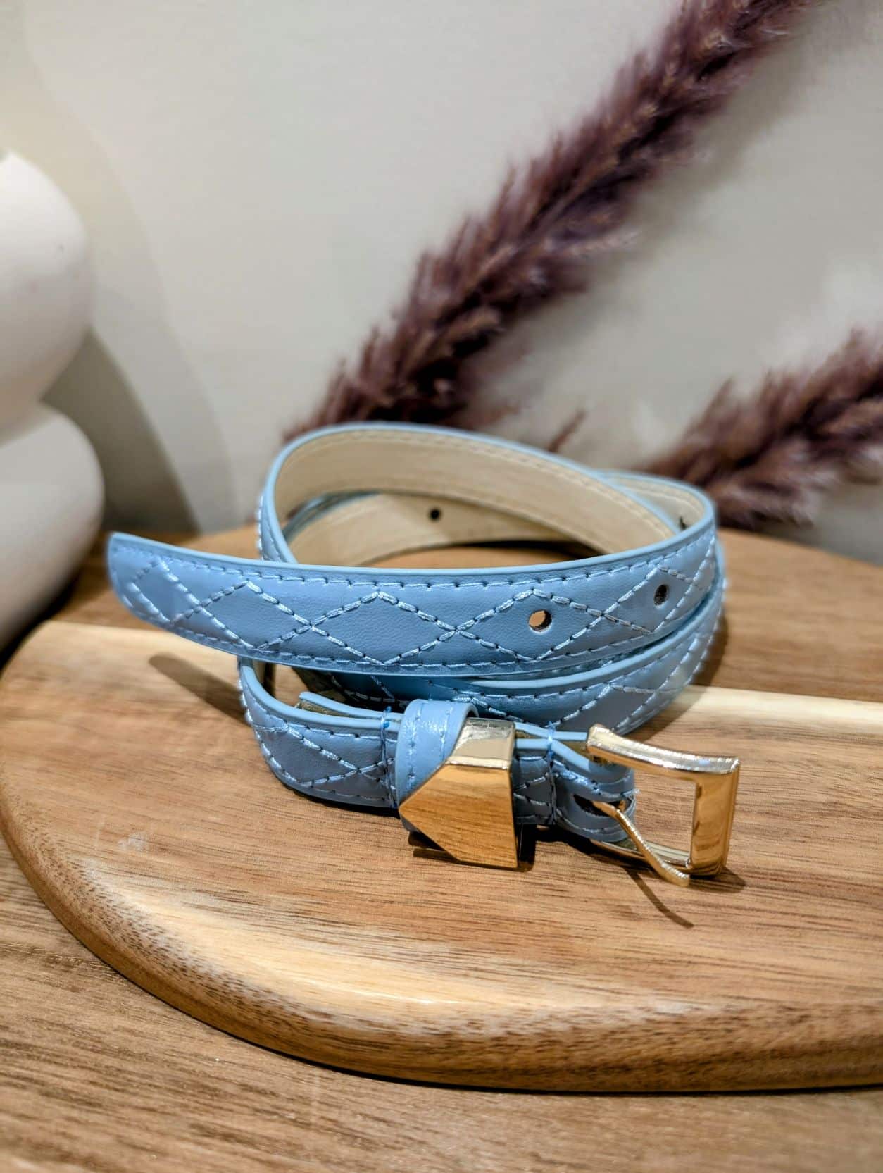 Ceinture Eva Fine Bleu