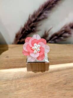 Alternative view of Bague Fleur XL Rose