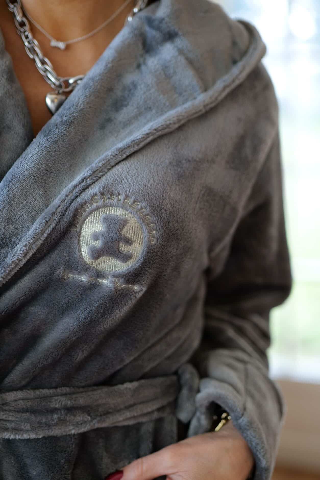 Peignoir Lulu Gris – Image 4