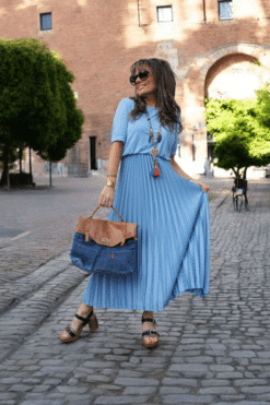 Robe Tilda Bleu