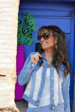 Veste Jean Crochet