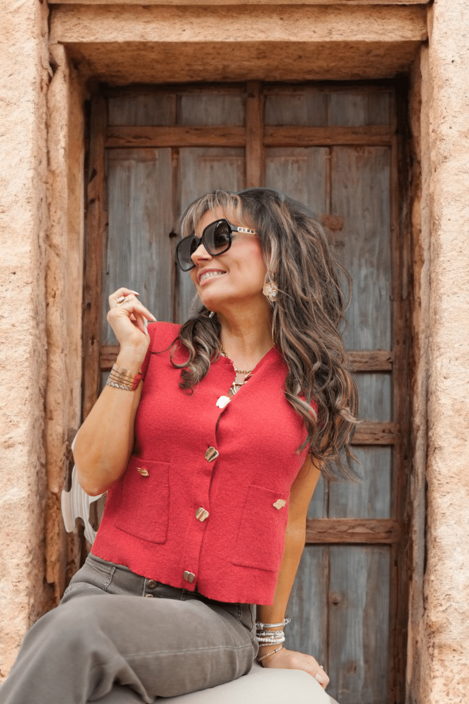 Gilet Wyatt Red – Image 2