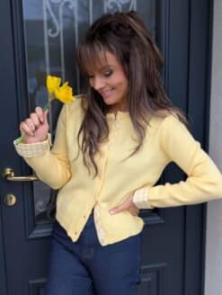 Gilet Vichy Jaune