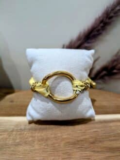 Alternative view of Bracelet Bandana Jaune