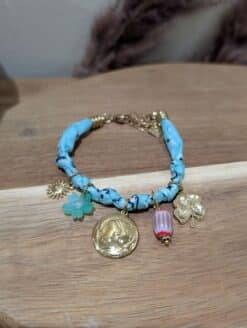Bracelet Multipampilles Pièce Bandana Vert