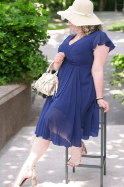 Robe Cérémonia Marine