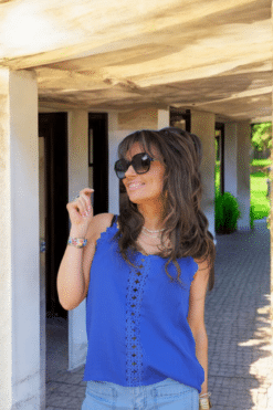 Débardeur Hisaé Blue