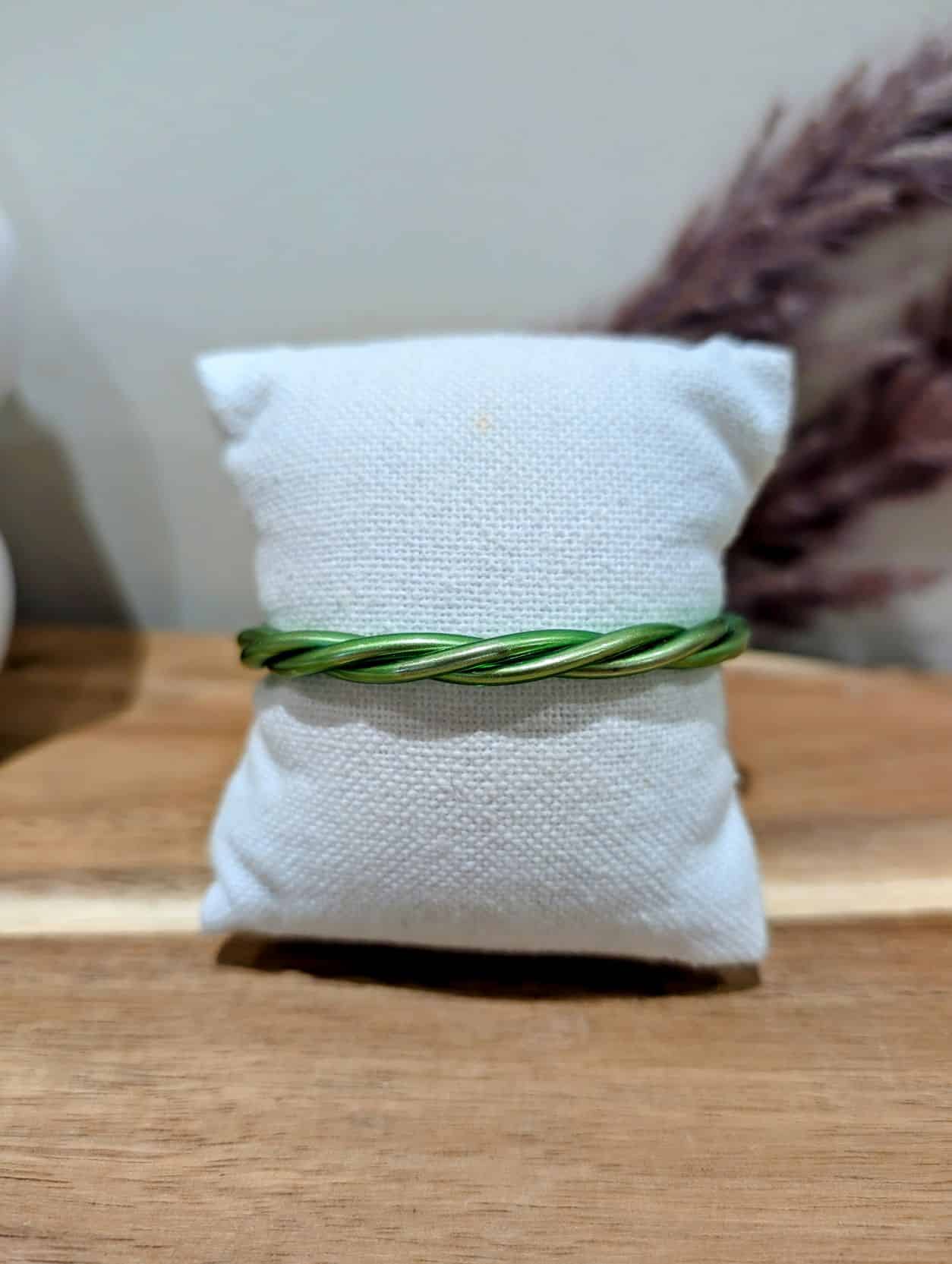 Jonc Torsadé Vert – Image 2