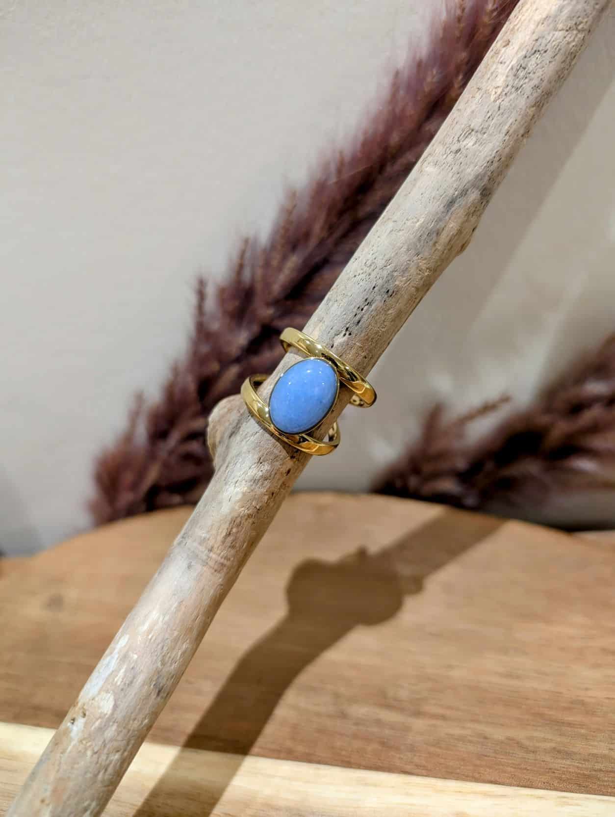 Bague Perla Bleu