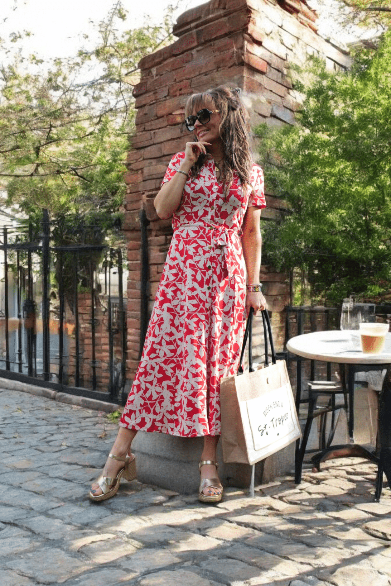 Robe Anthéa Rouge