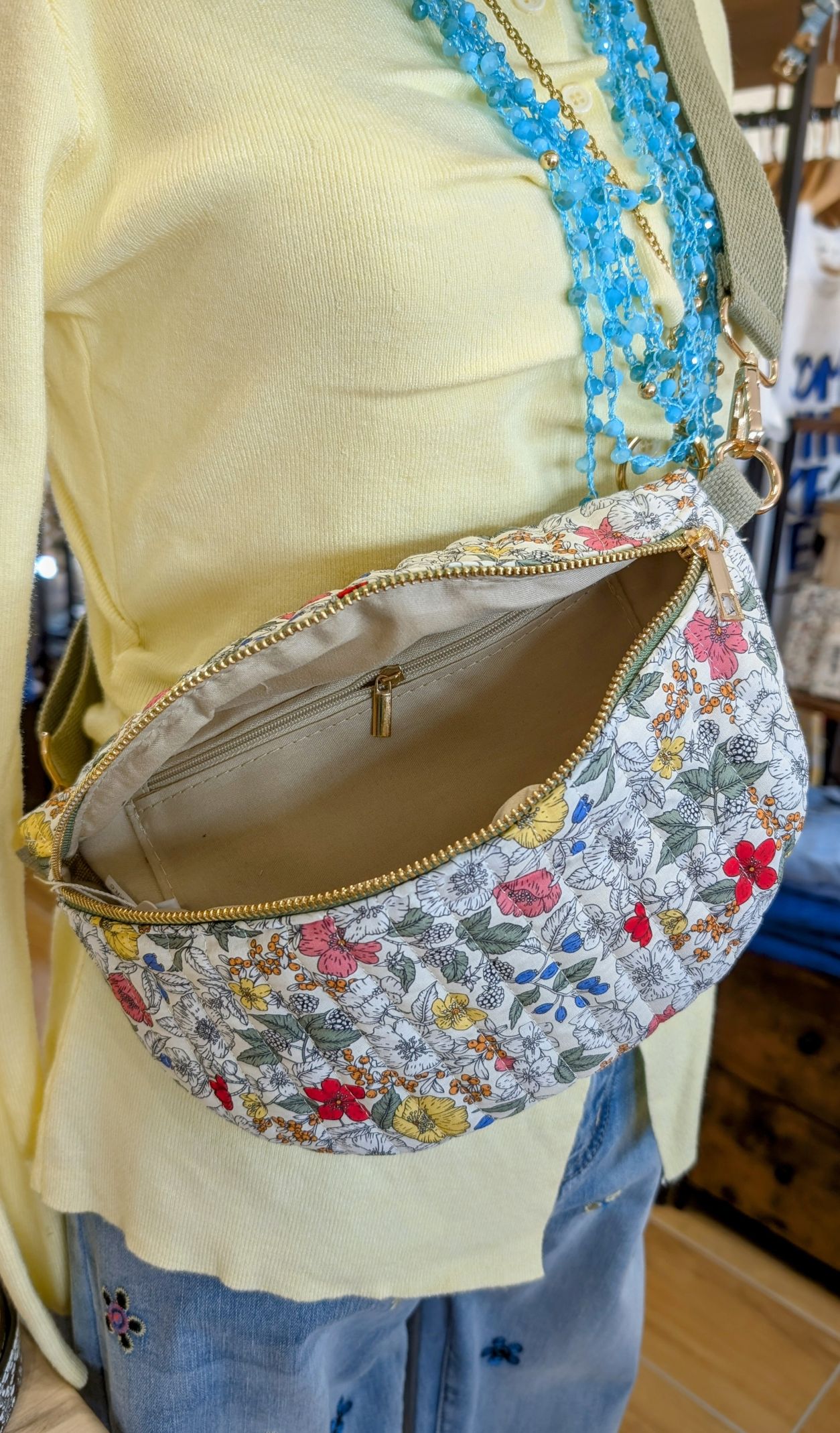 Banane Motifs Kaki – Image 2