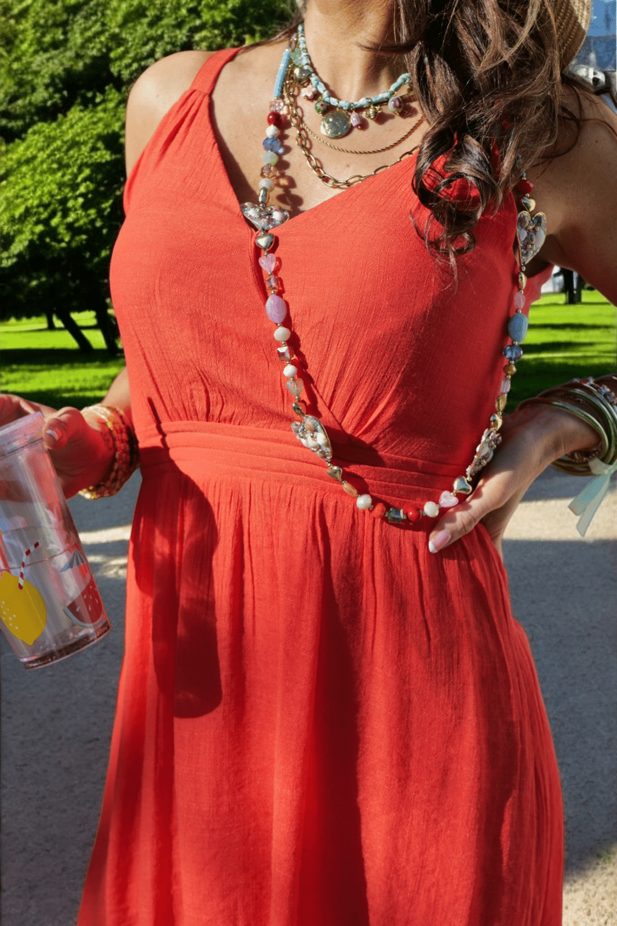 Robe Bettina Corail – Image 4