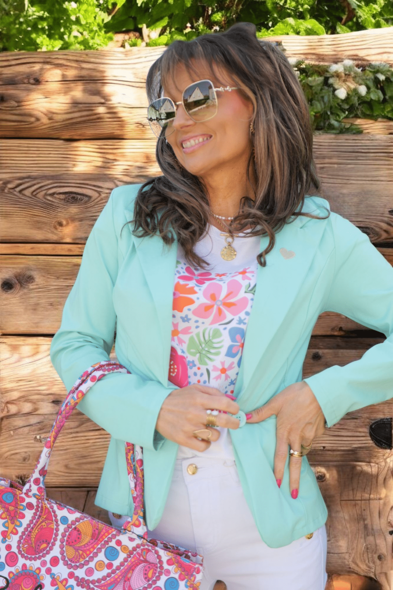 Blazer💛Turquoise – Image 3