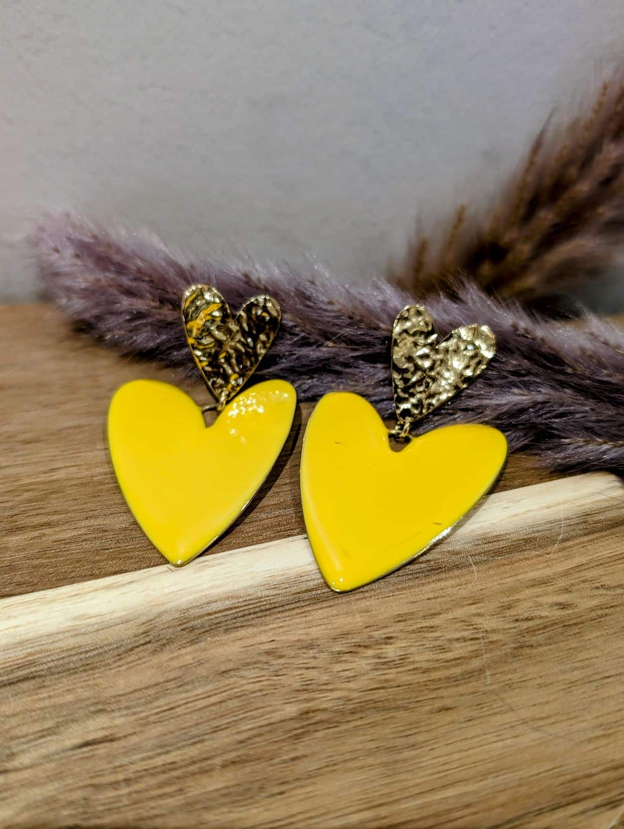 Boucles Emaillées💛