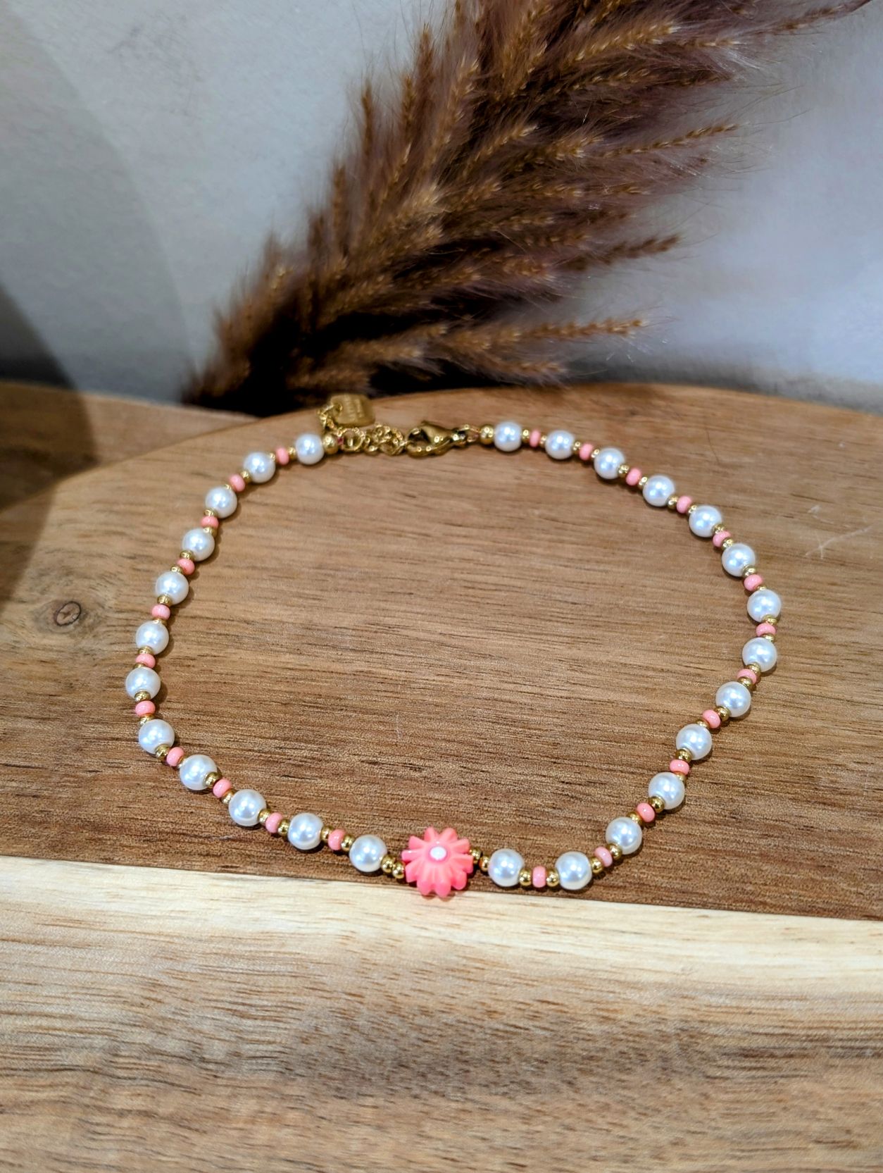 Chaîne de Cheville Marguerite Rose