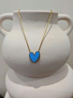 Collier Cœur🩵Bleu