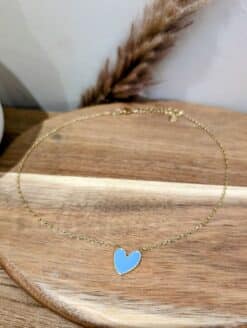 Alternative view of Collier Cœur🩵Bleu