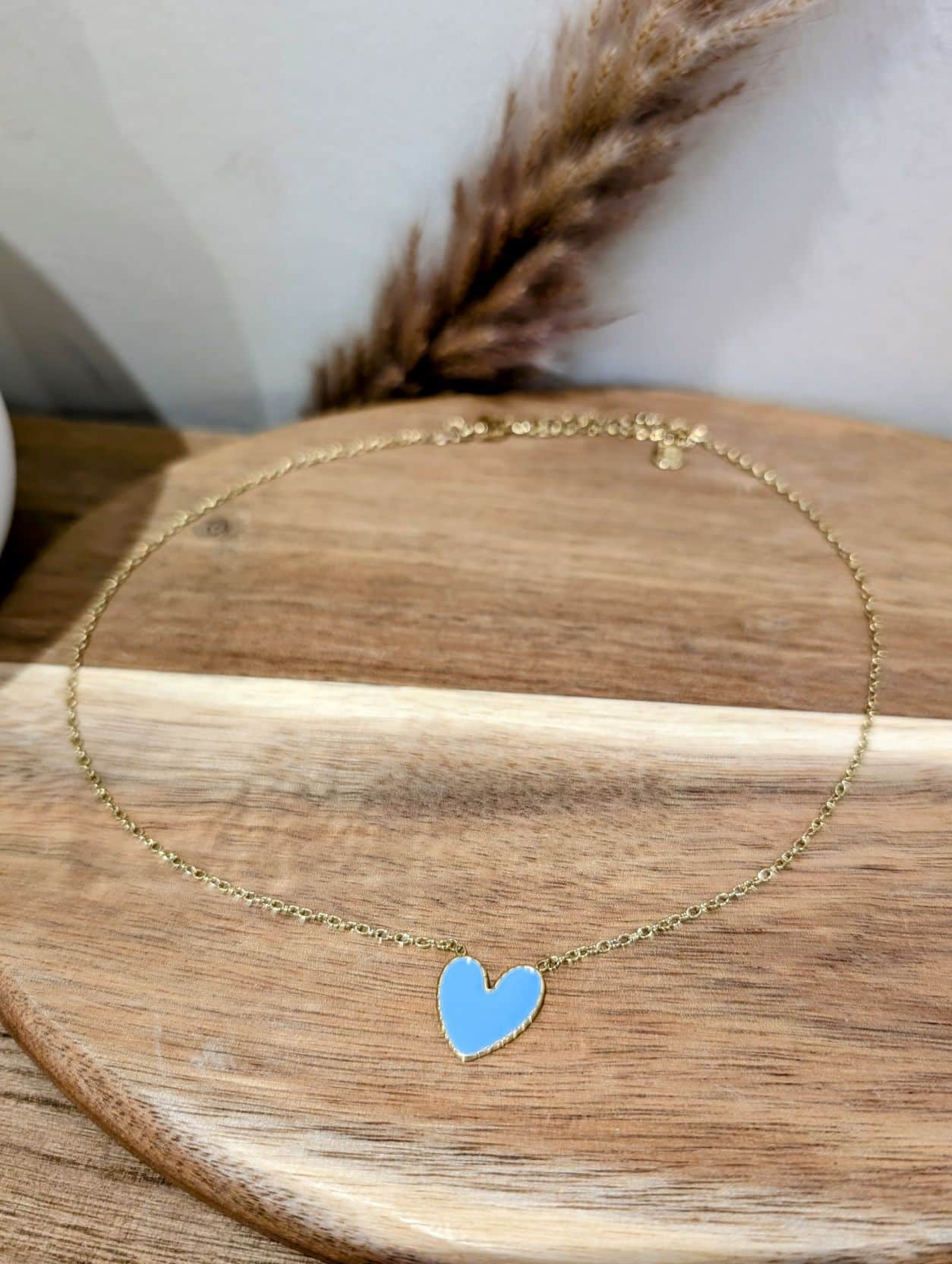 Collier Cœur🩵Bleu – Image 2