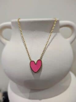 Collier Cœur🩷Rose