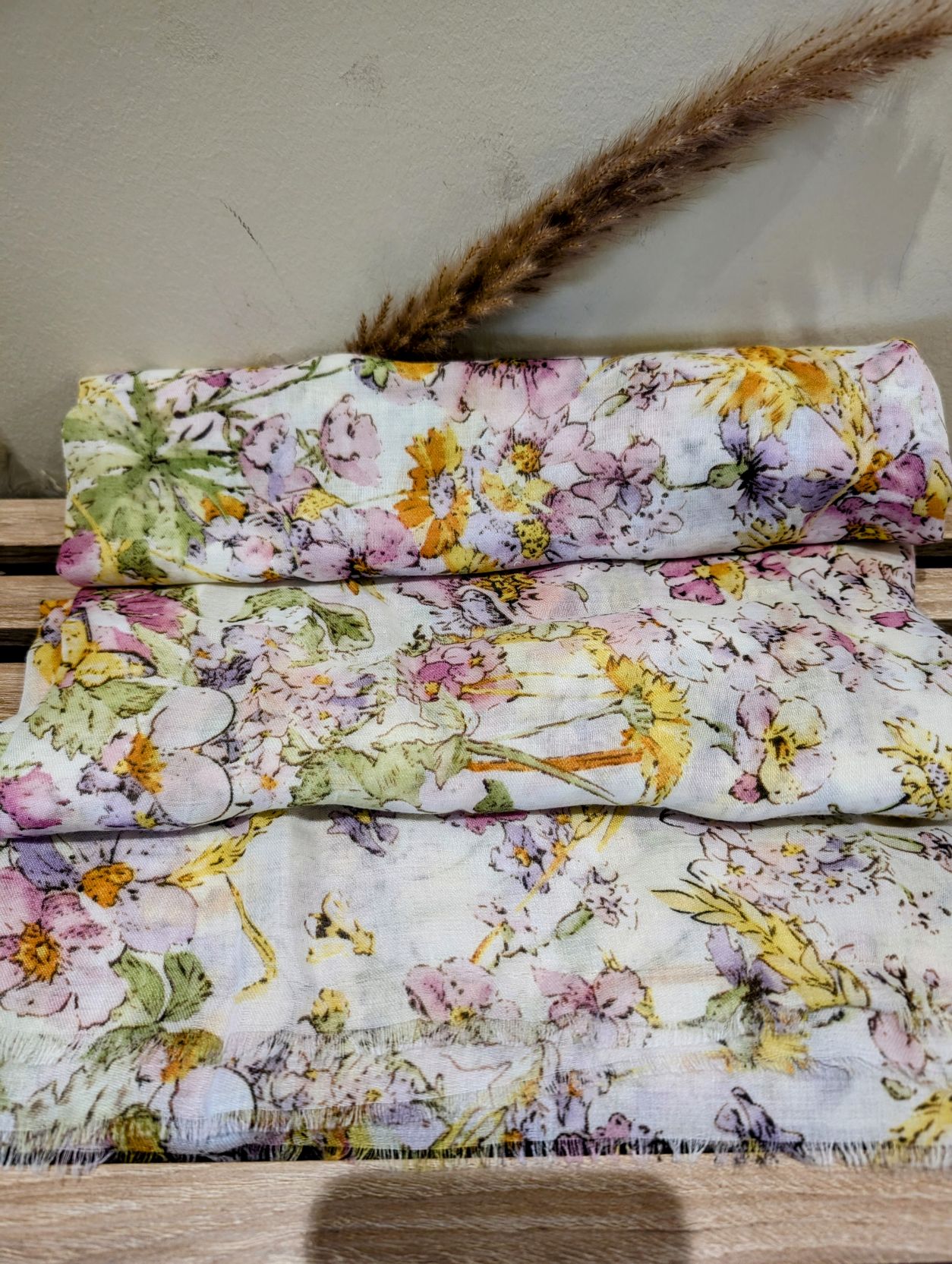 Echarpe Gérard Pasquier Florale – Image 2
