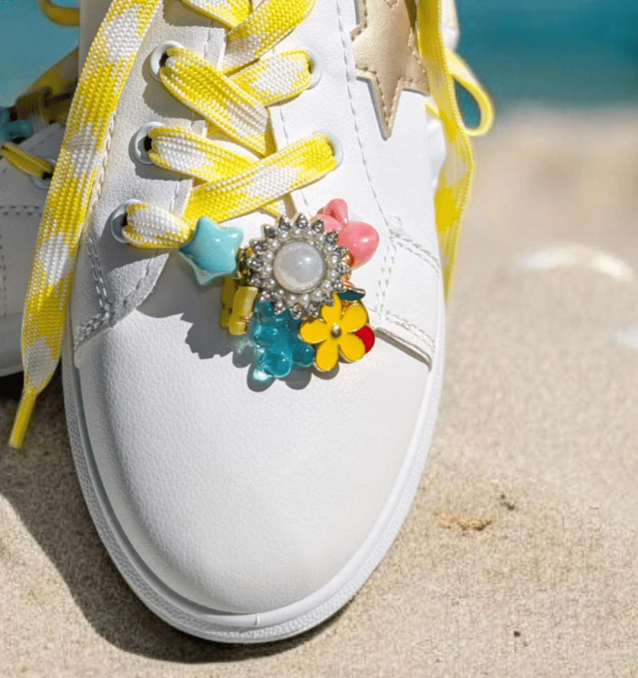 Lacets Jaune Charm's – Image 3