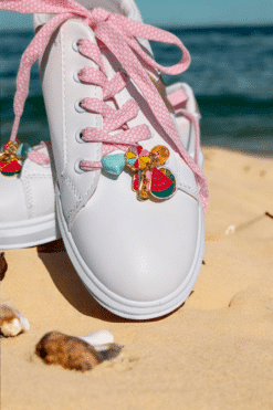 Alternative view of Lacets Rose Charm's