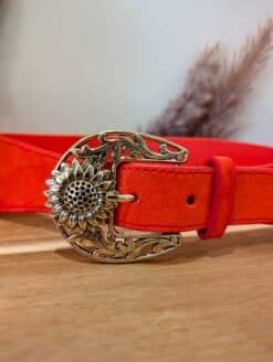 Alternative view of Ceinture Marguerite Rouge