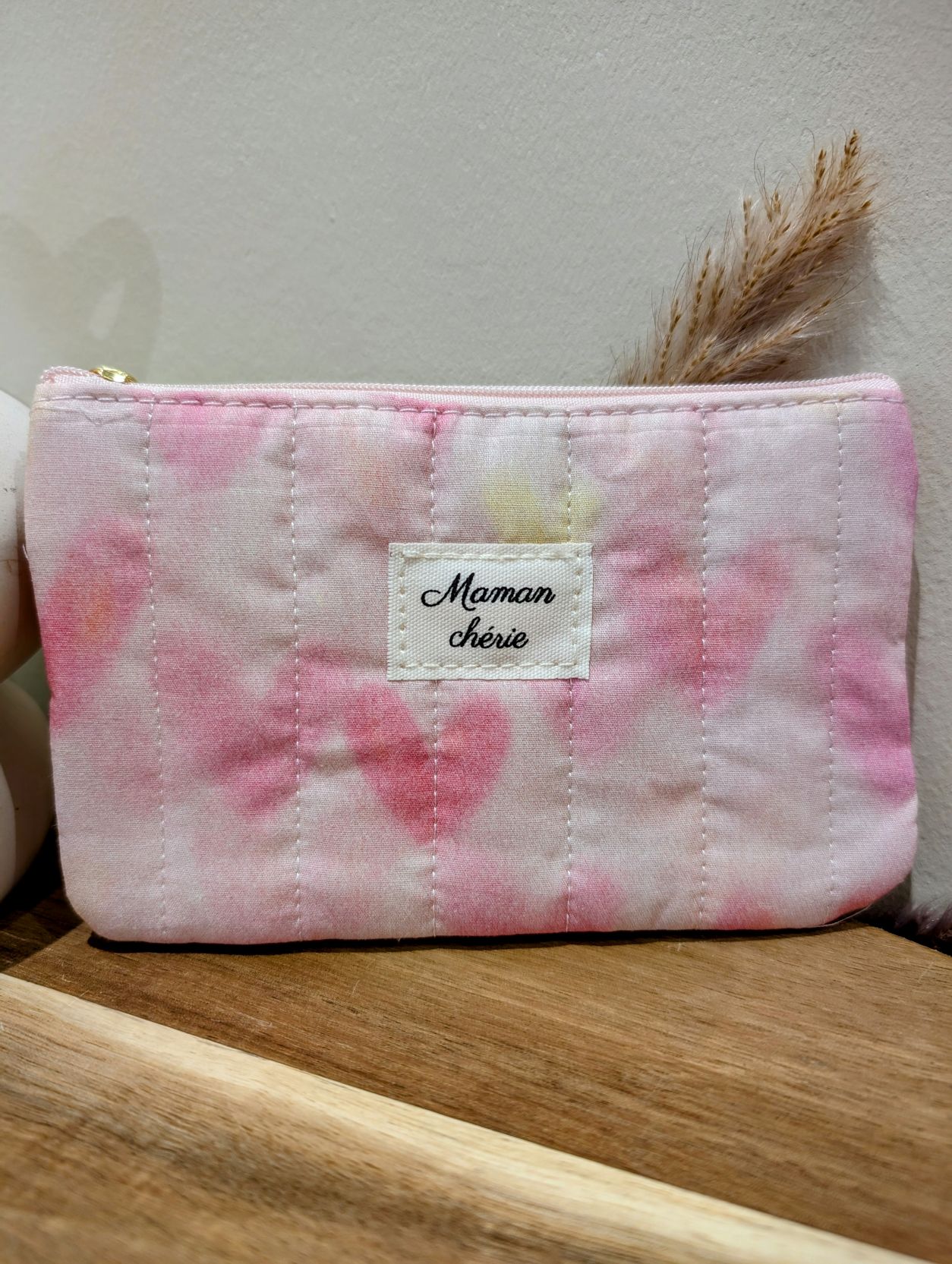 Pochette Maman Chérie🩷Rose XS