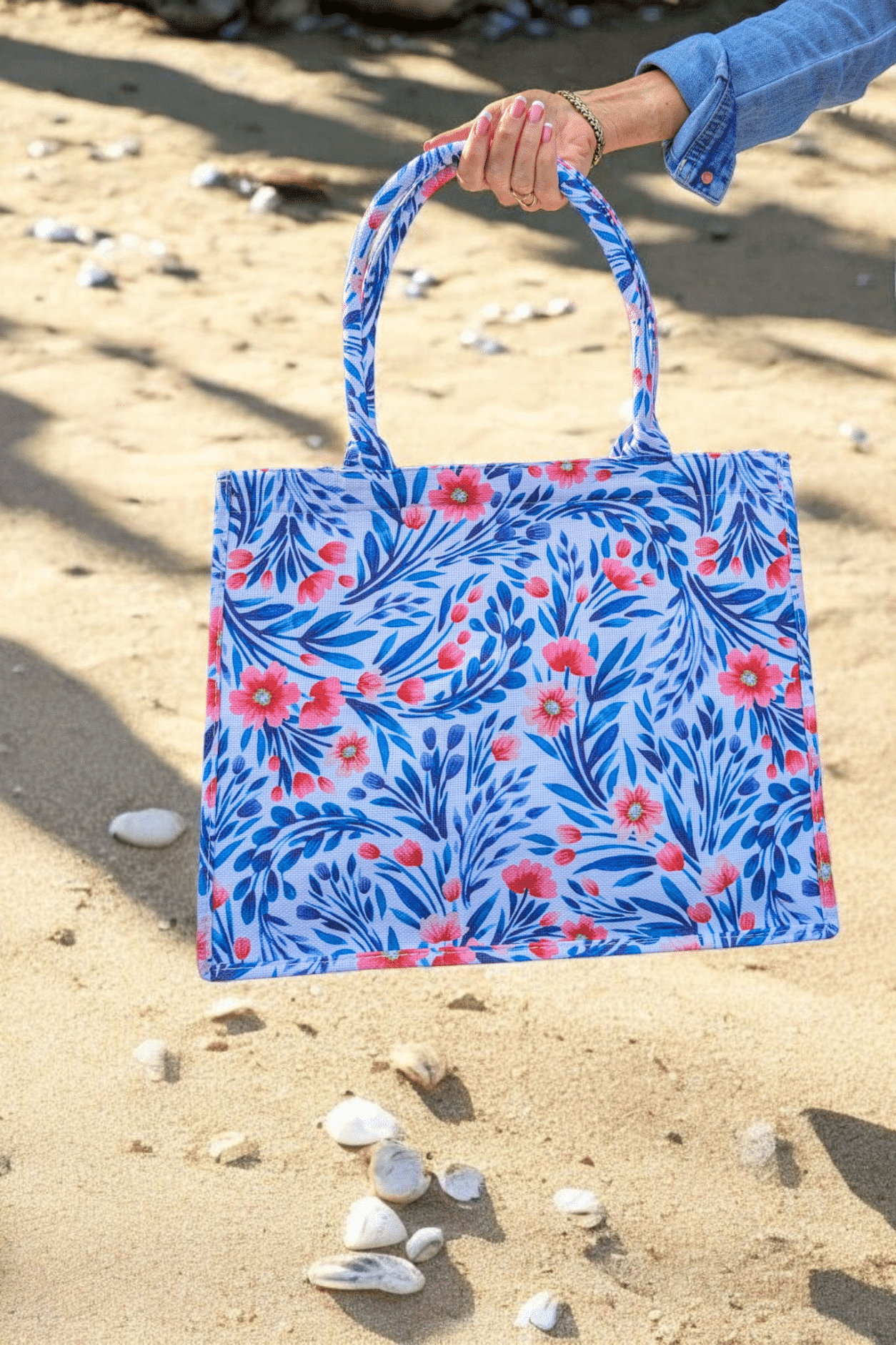 Sac Motif Amour Turquoise – Image 2