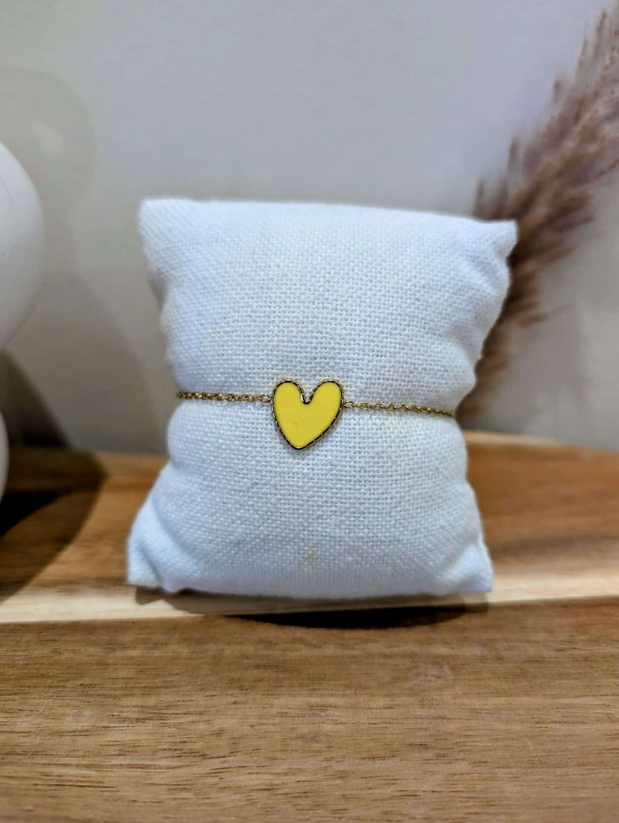 Bracelet Cœur💛Jaune – Image 2