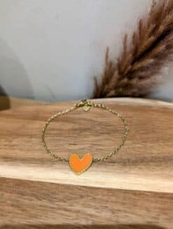 Bracelet Cœur🧡Orange