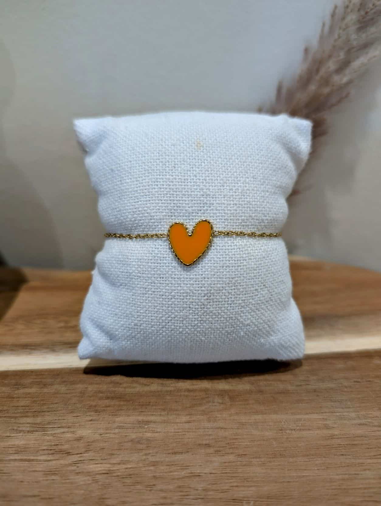 Bracelet Cœur🧡Orange – Image 2