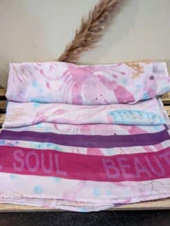 Echarpe Beautiful Soul🐠Rose