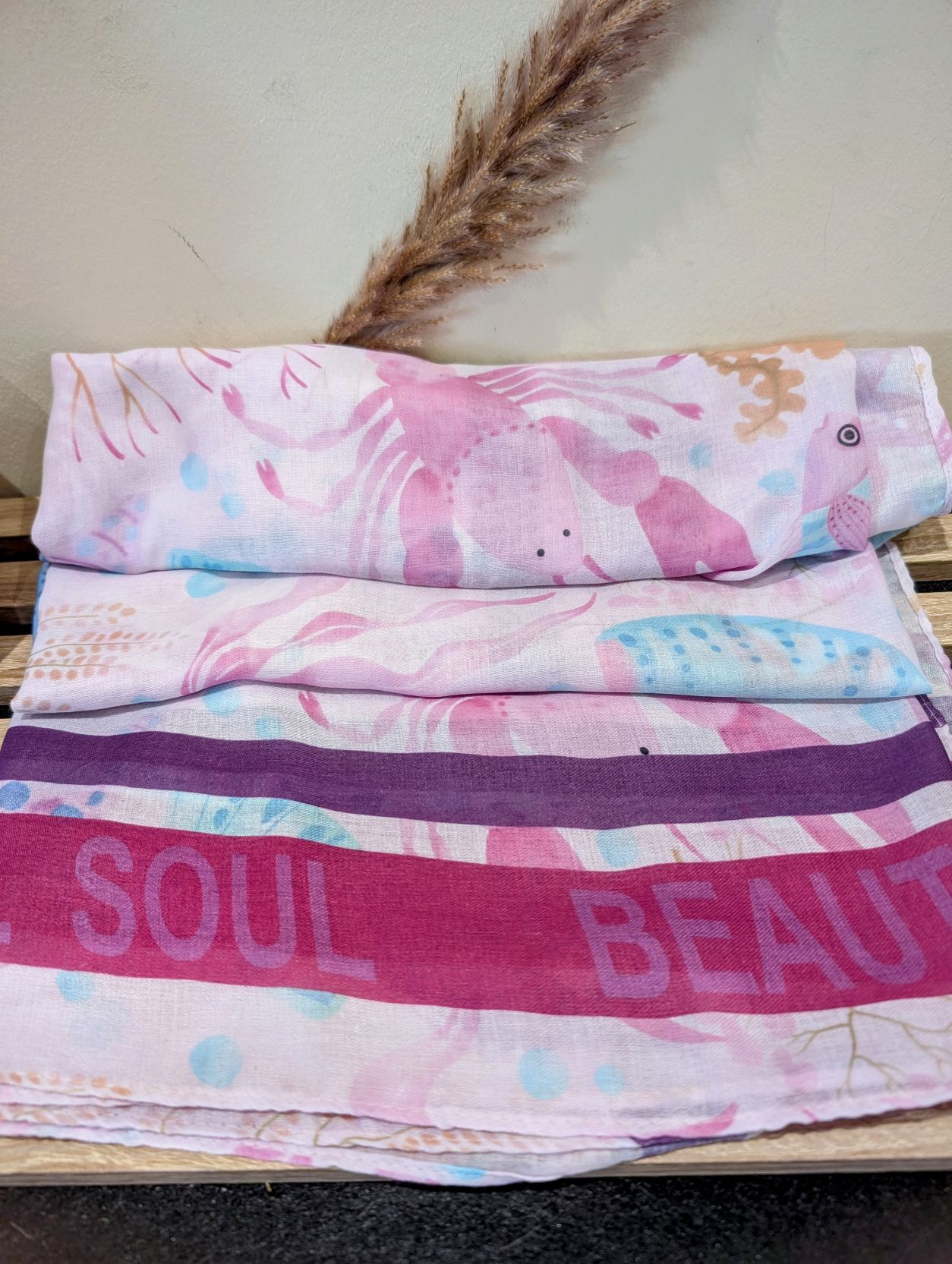 Echarpe Beautiful Soul🐠Rose
