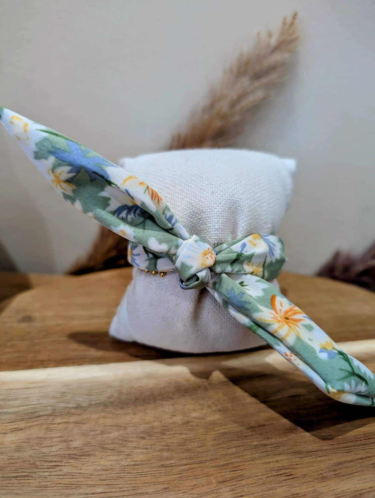 Jonc Ruban Fleur Vert – Image 3