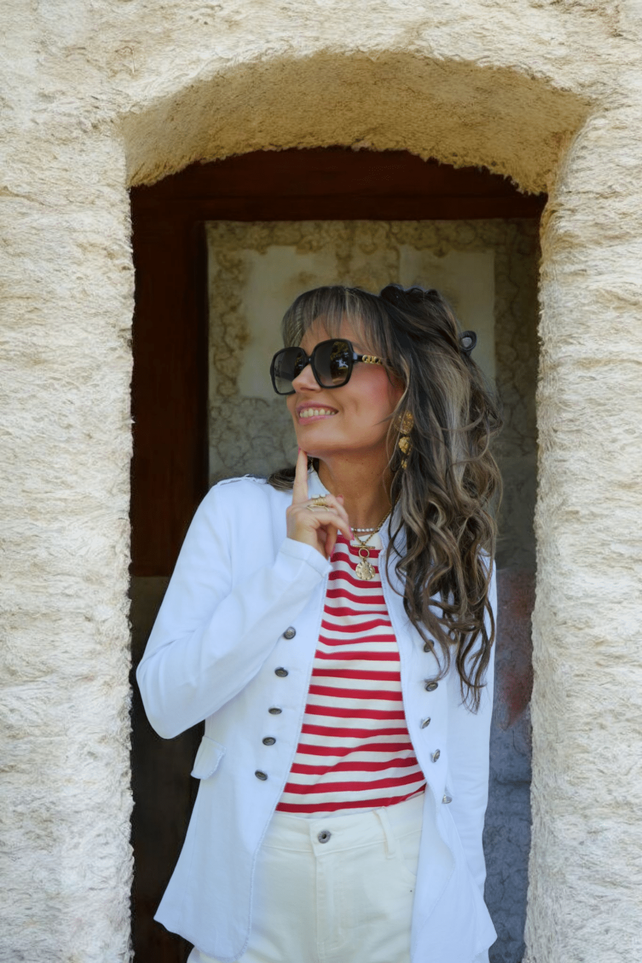 Veste Blanche Officier – Image 6