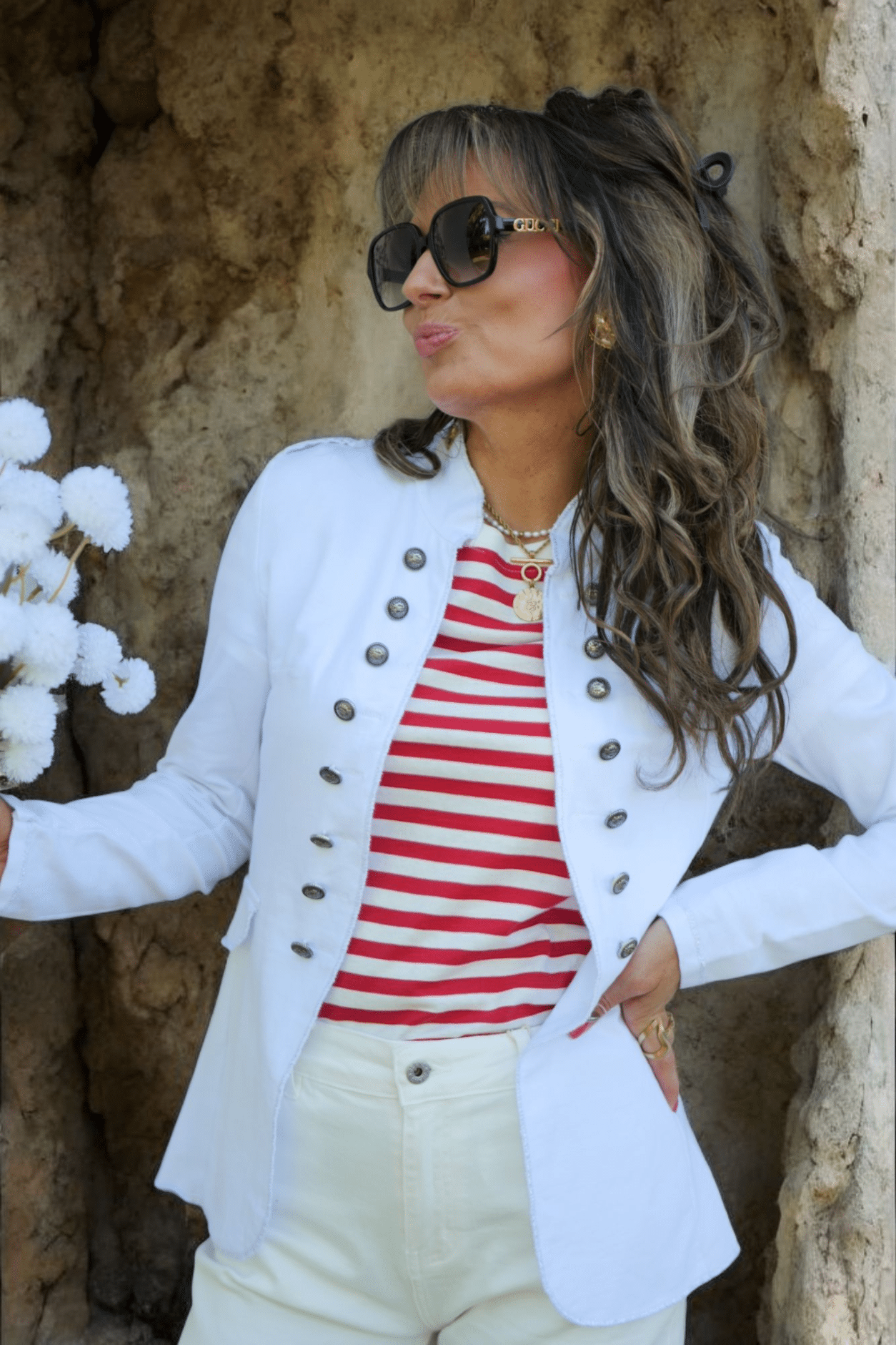 Veste Blanche Officier – Image 4