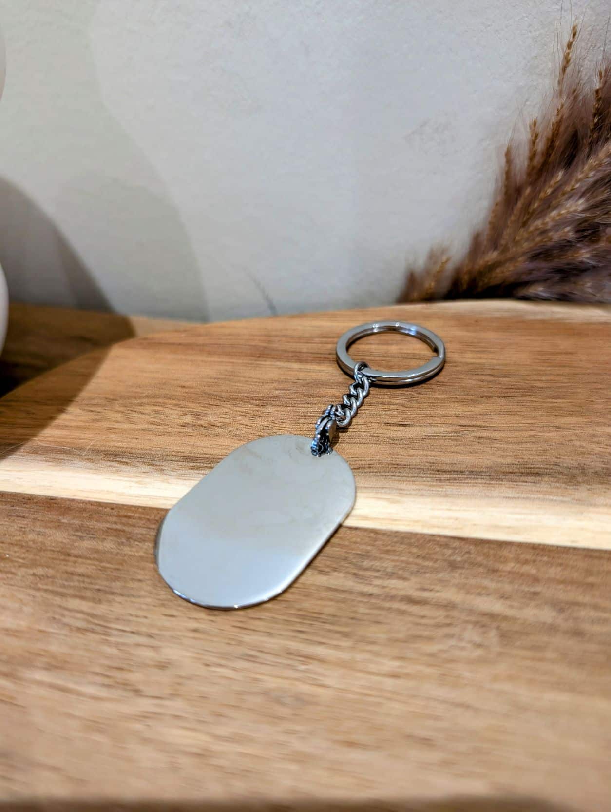 Porte Clé "Maman Je t'aime" Argenté – Image 2