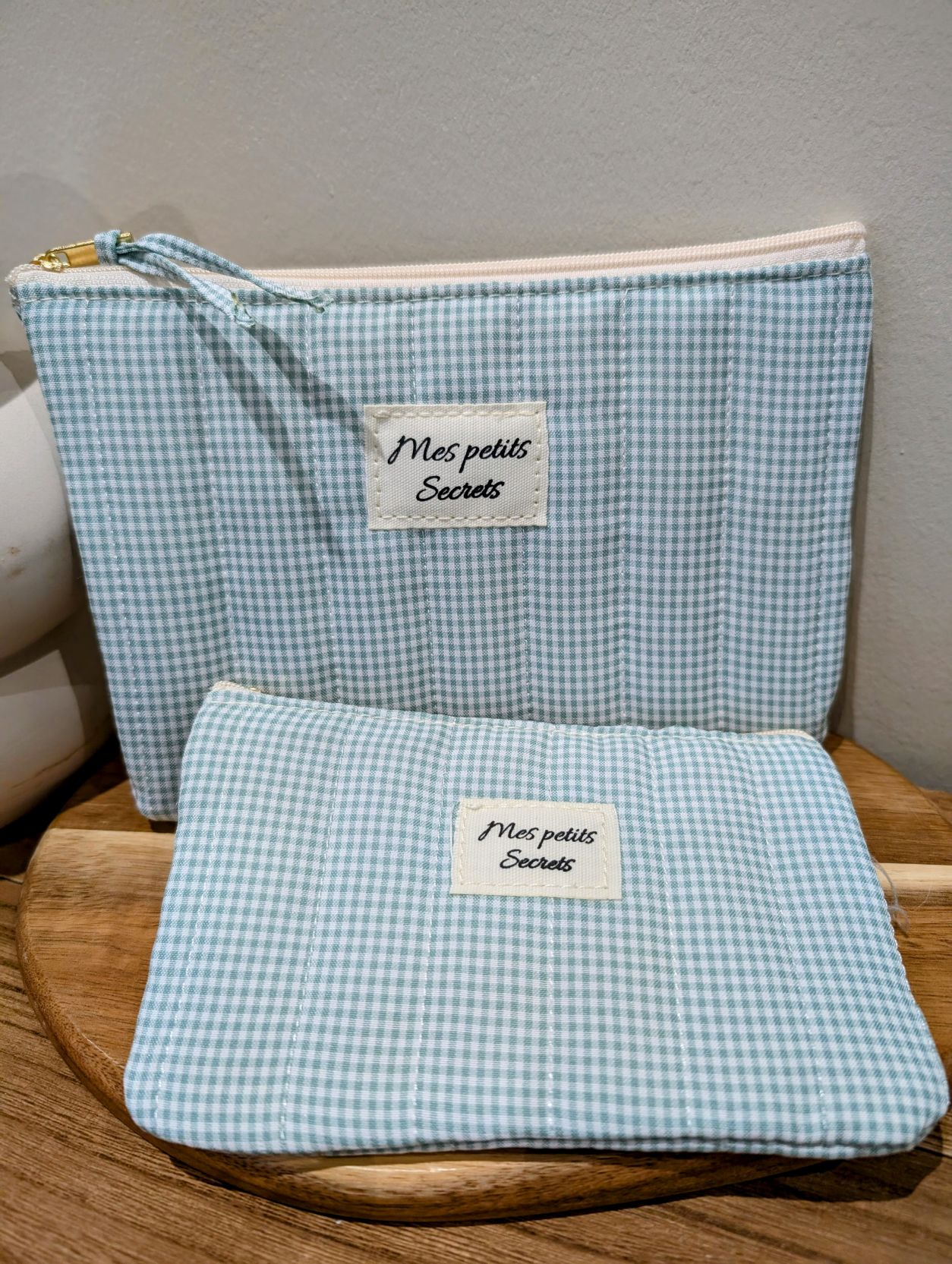 Pochette Petit Secret Vichy XL – Image 5