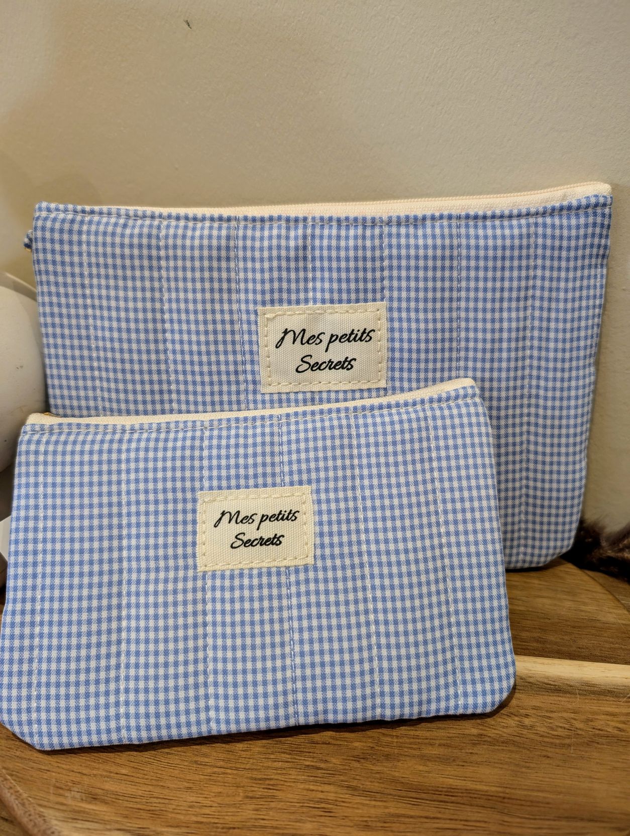 Pochette Petit Secret Vichy XL – Image 9