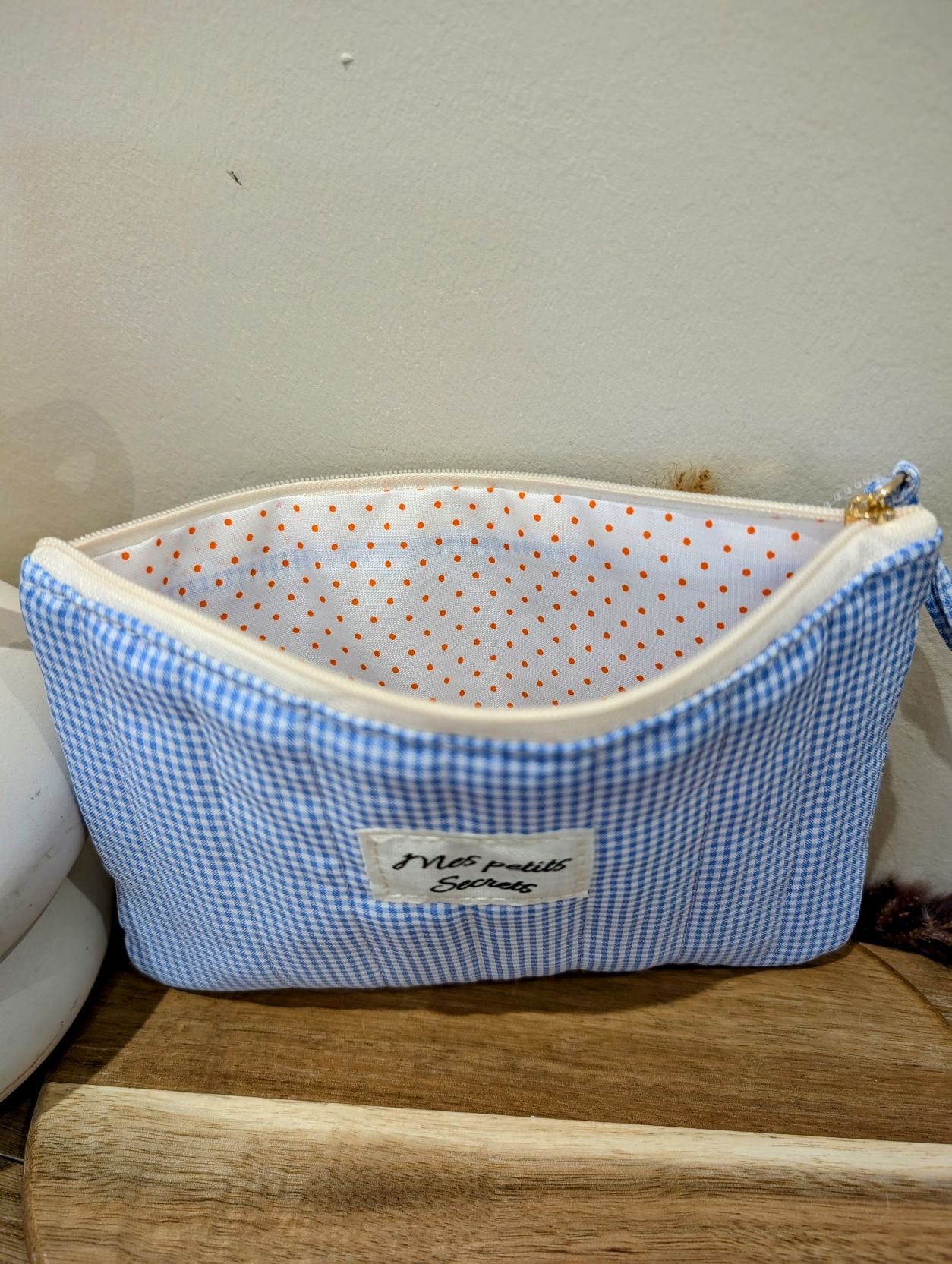 Pochette Petit Secret Vichy XL – Image 8
