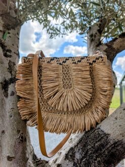 Sac Paille Brown
