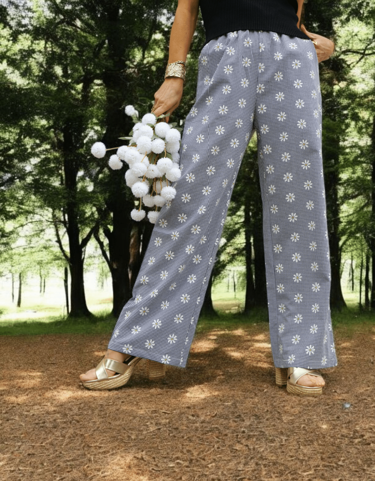 Pantalon Marguerite Noir – Image 5