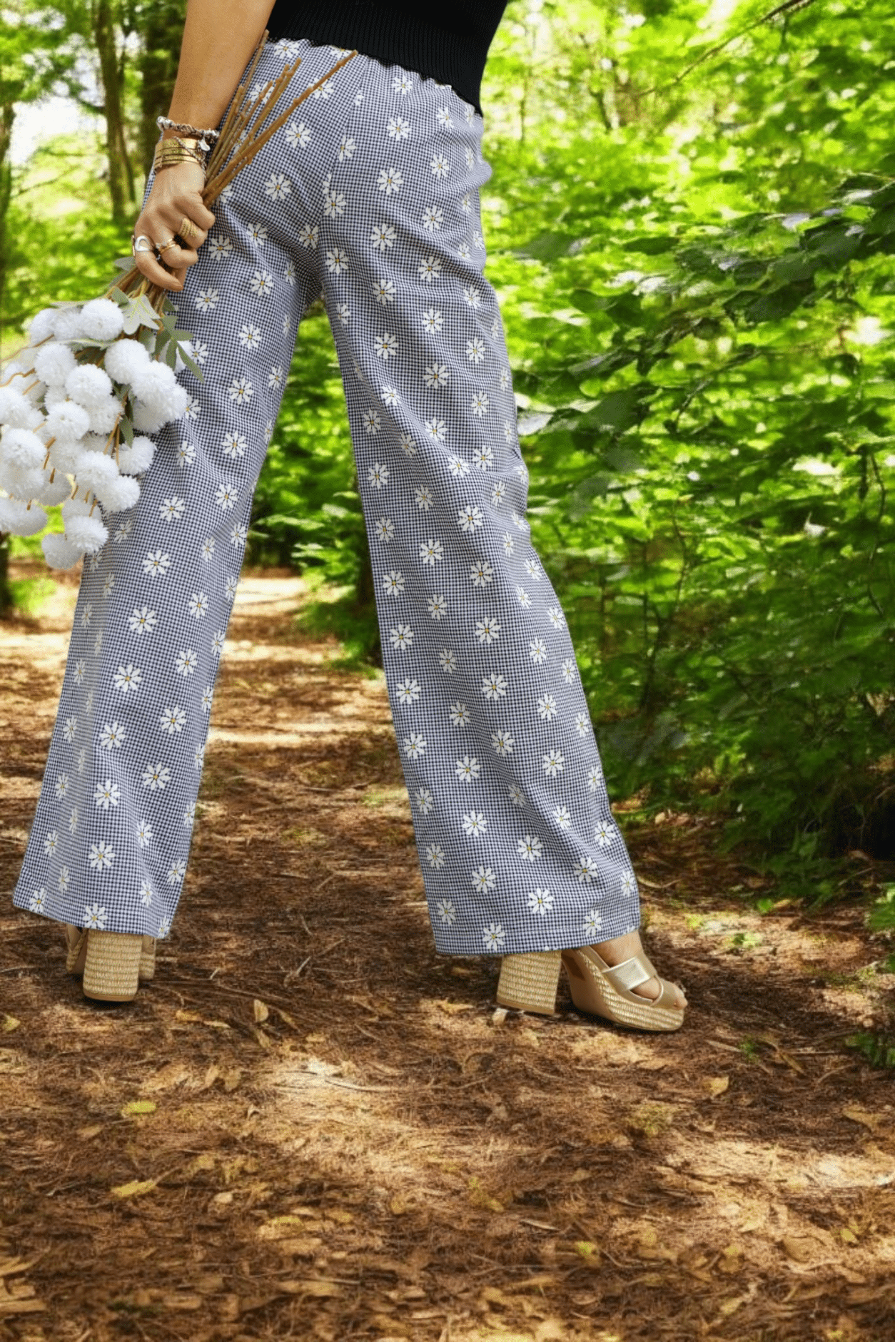 Pantalon Marguerite Noir – Image 6