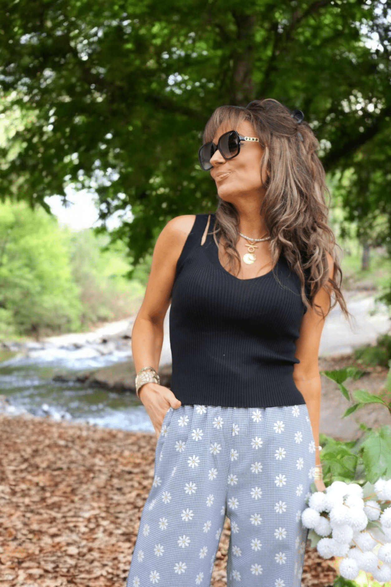 Pantalon Marguerite Noir – Image 4