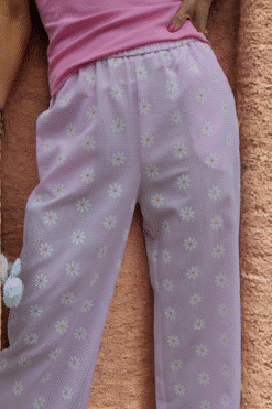 Alternative view of Pantalon Marguerite Rose