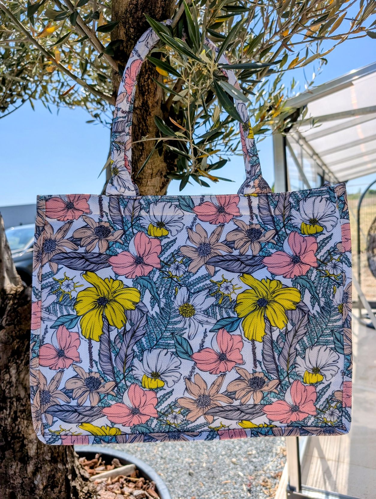 Sac Motif Bohème Fleur – Image 2