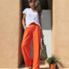Pantalon Thaly Orange